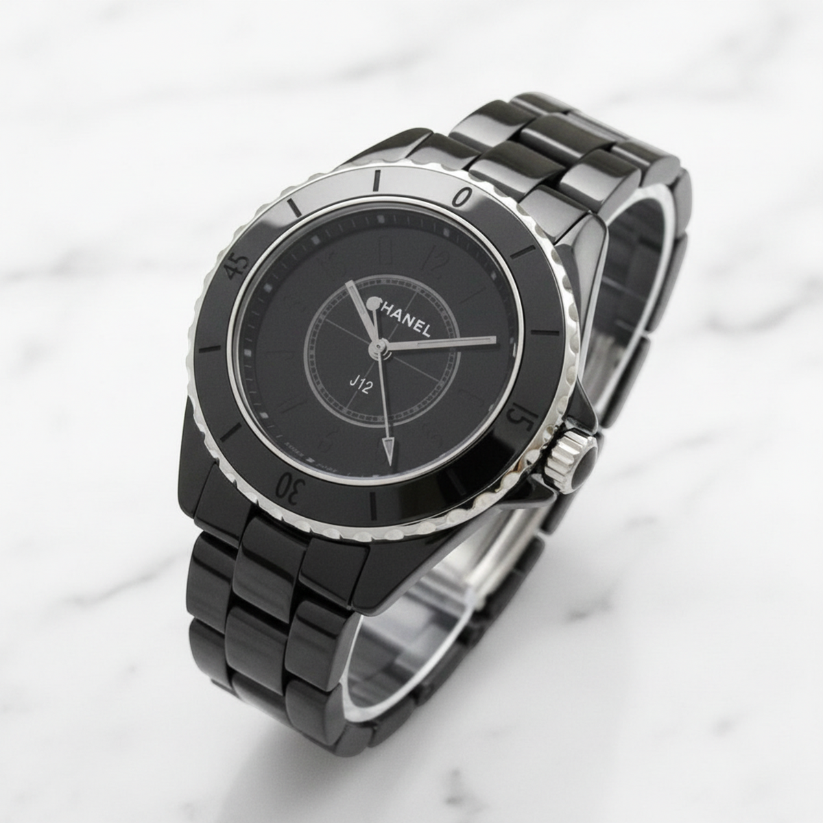 PRE-OWNED Chanel J12 Phantom · Ceramic · Quartz