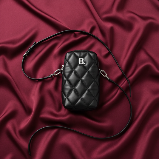 PRE-OWNED Balenciaga Touch Puffy · Phone Pouch