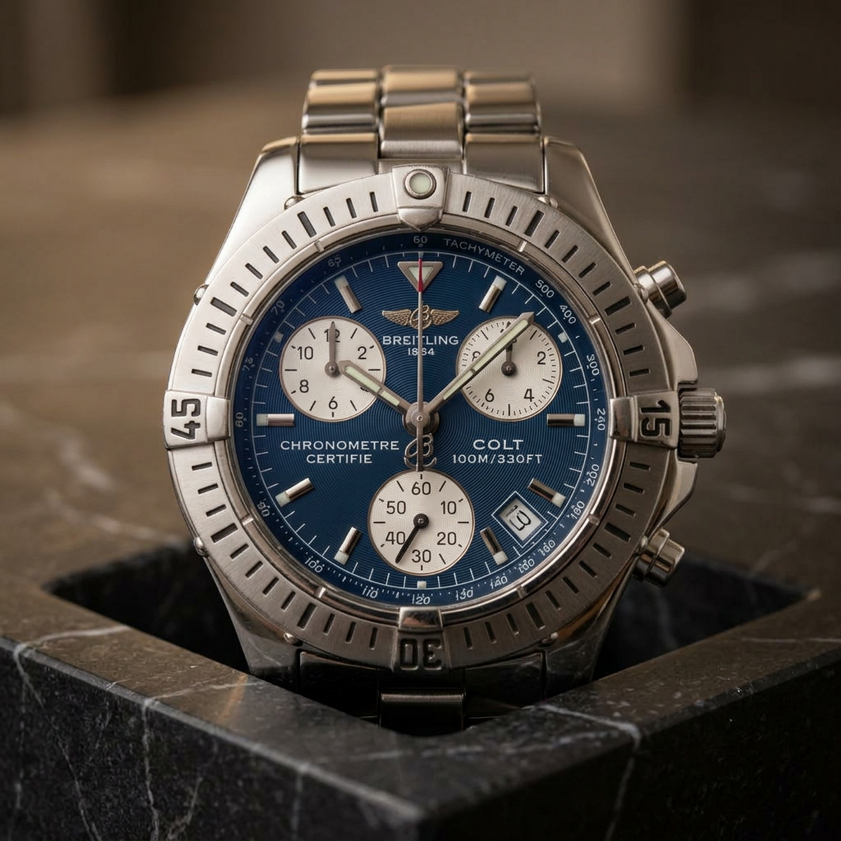 PRE-OWNED Breitling Chrono Colt · Steel · Quartz