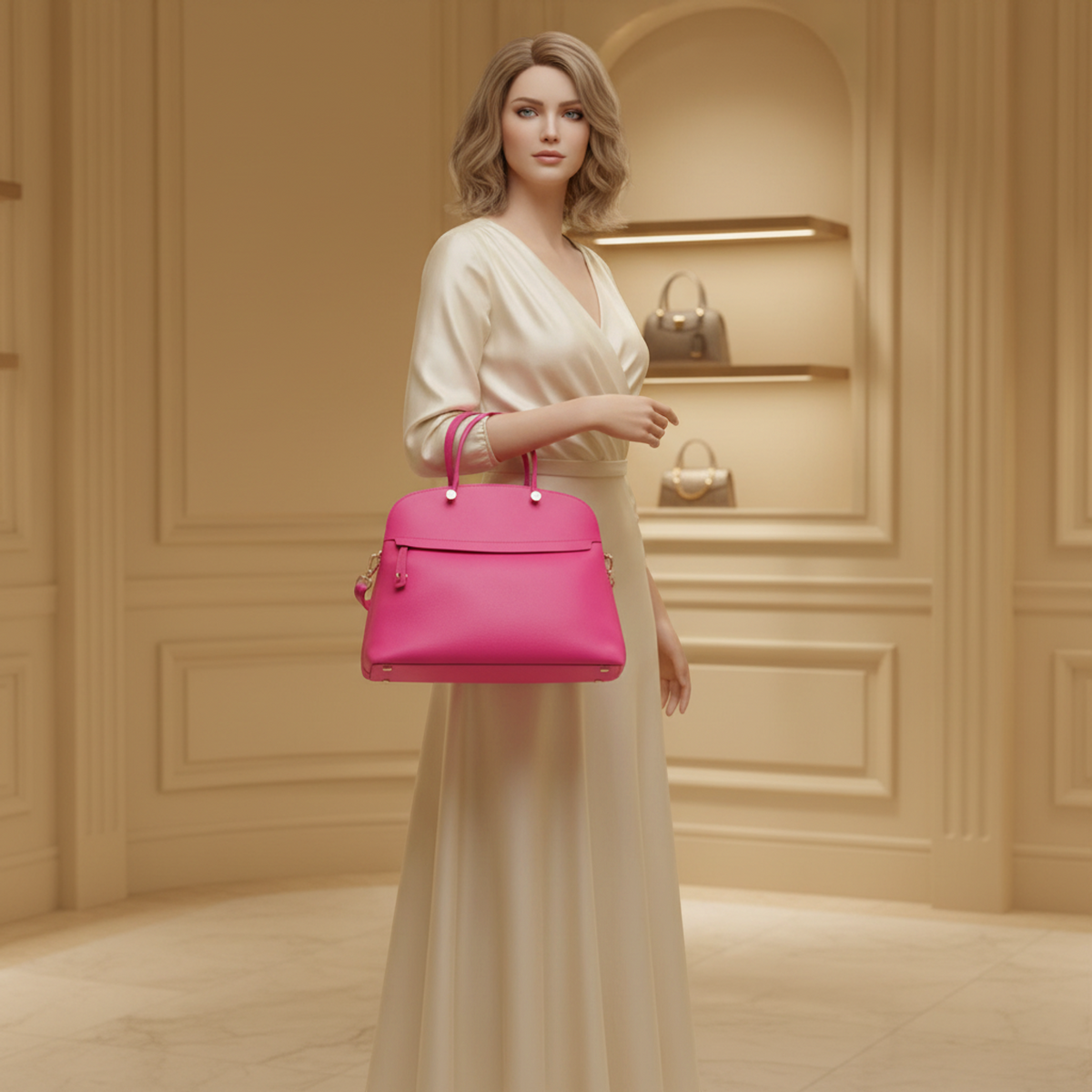 PRE-OWNED Furla Piper · Leather Shoulder Bag