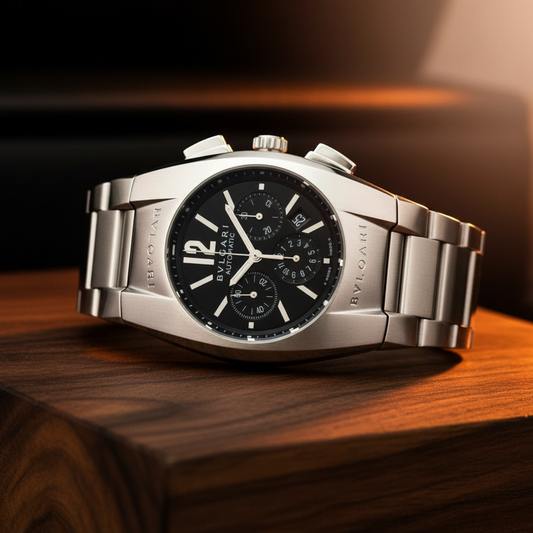 PRE-OWNED Bvlgari Ergon · Steel · Chronograph