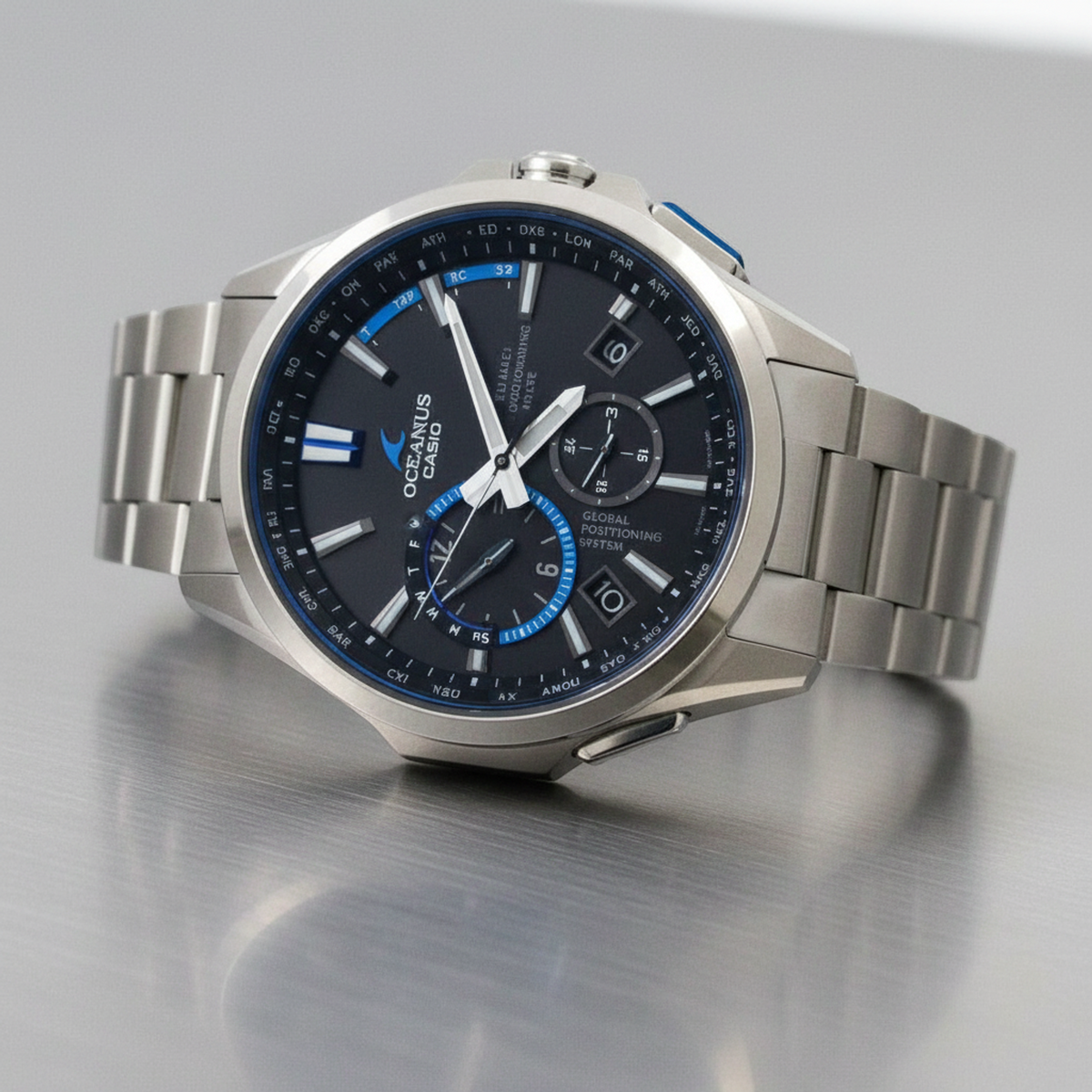 PRE-OWNED Casio Oceanus · GPS · Titanium