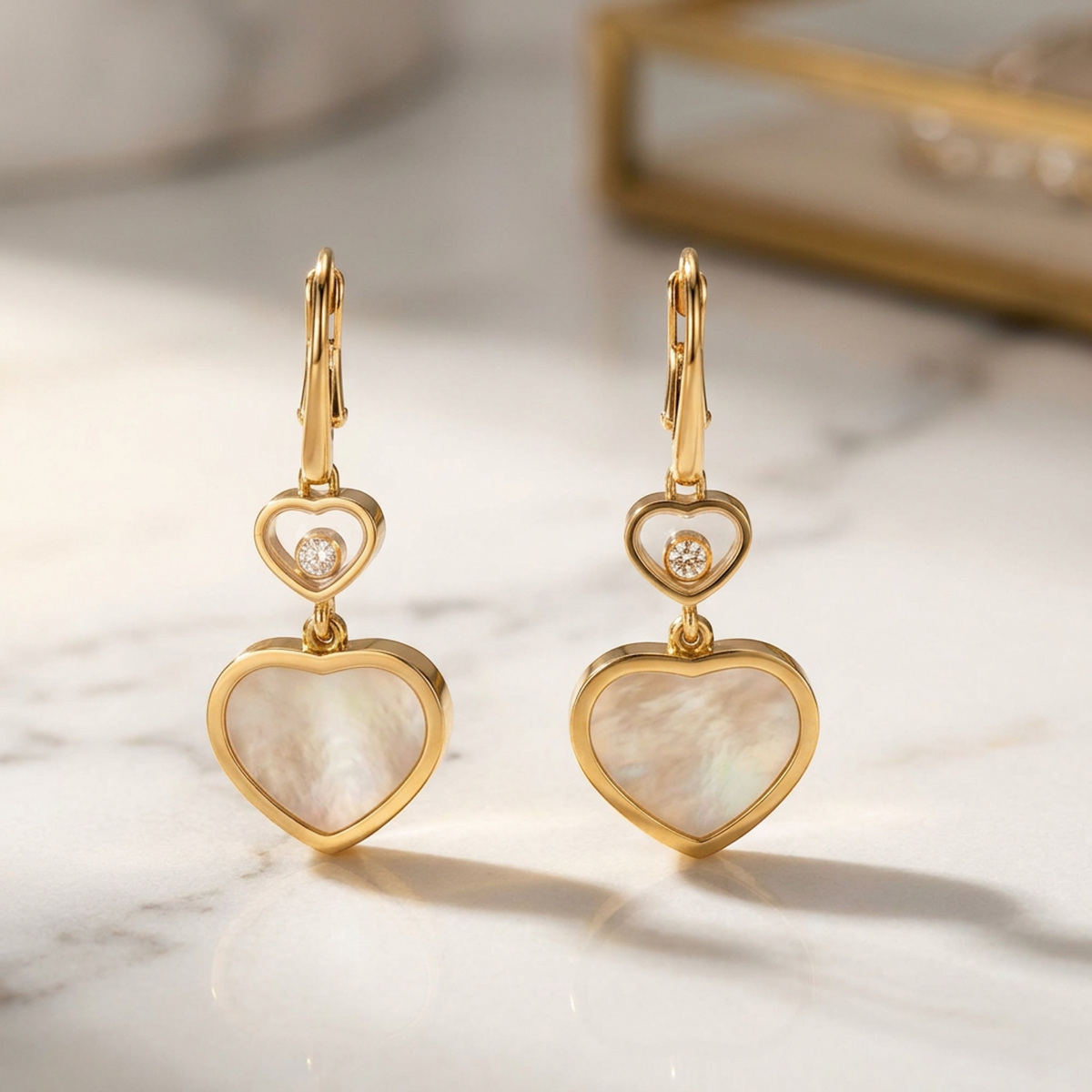 PRE-OWNED Chopard Happy Heart · Diamond · 18K Yellow Gold
