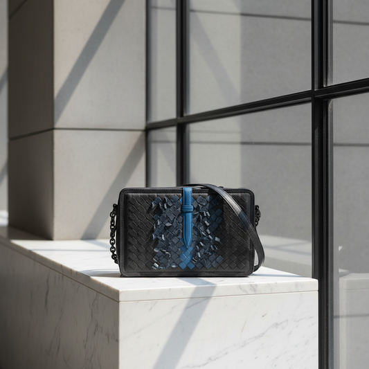 PRE-OWNED Bottega Veneta Intrecciato · Leather