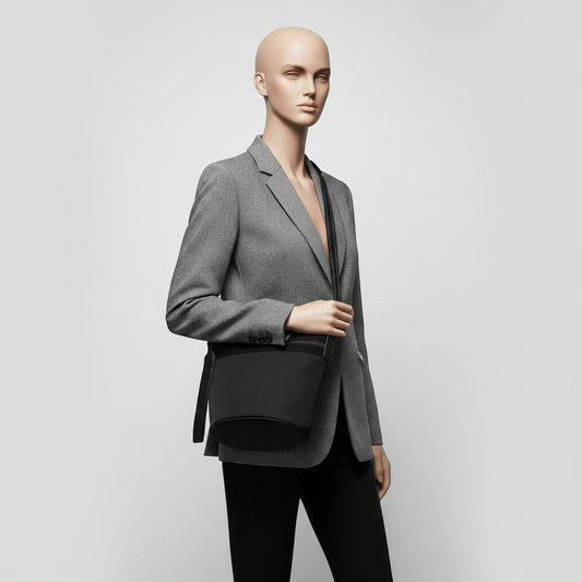 PRE-OWNED Bottega Veneta Bucket Messenger · Nylon