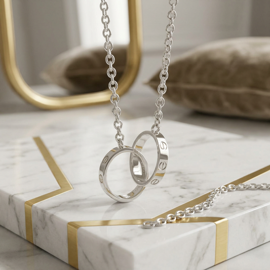 PRE-OWNED Cartier Baby Love · 18K White Gold