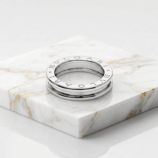 PRE-OWNED Bvlgari B.zero1 · 18K White Gold