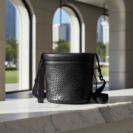 PRE-OWNED Bottega Veneta Drawstring Bucket · Leather
