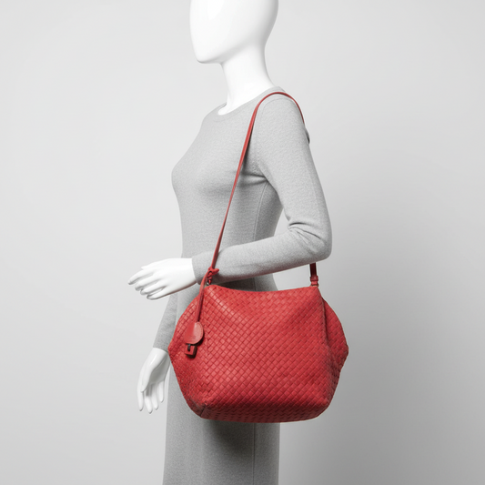 PRE-OWNED Bottega Veneta Intrecciato · Leather Tote
