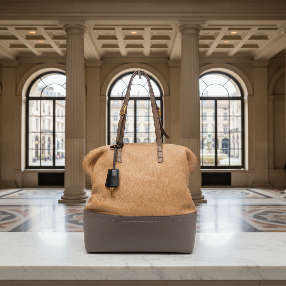 PRE-OWNED Fendi Selleria · Leather Tote
