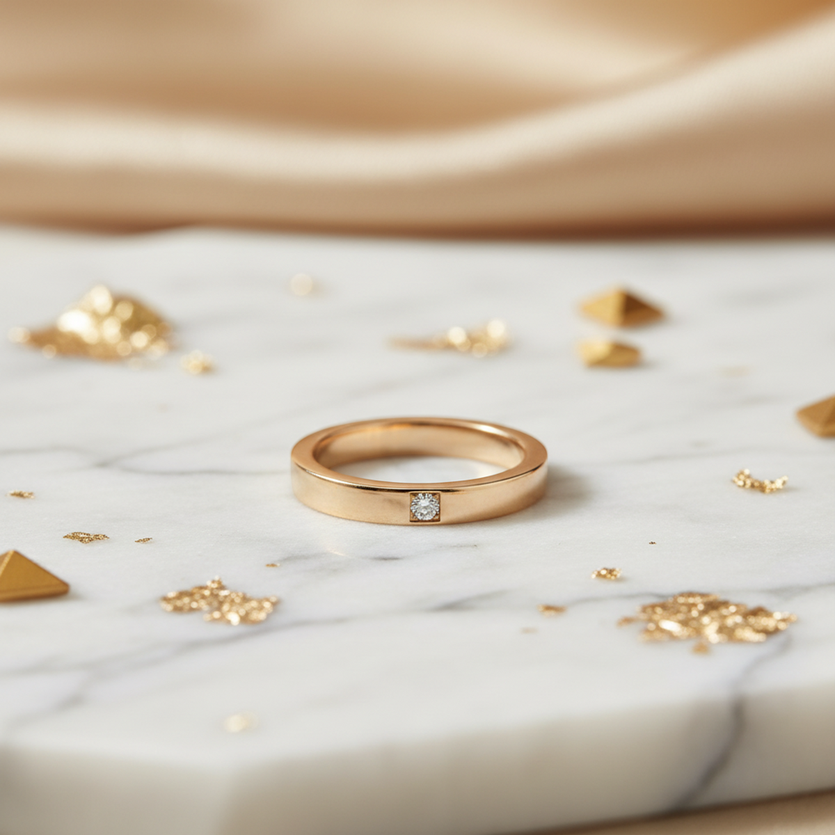 PRE-OWNED Bvlgari Marie Milling · Diamond · Rose Gold