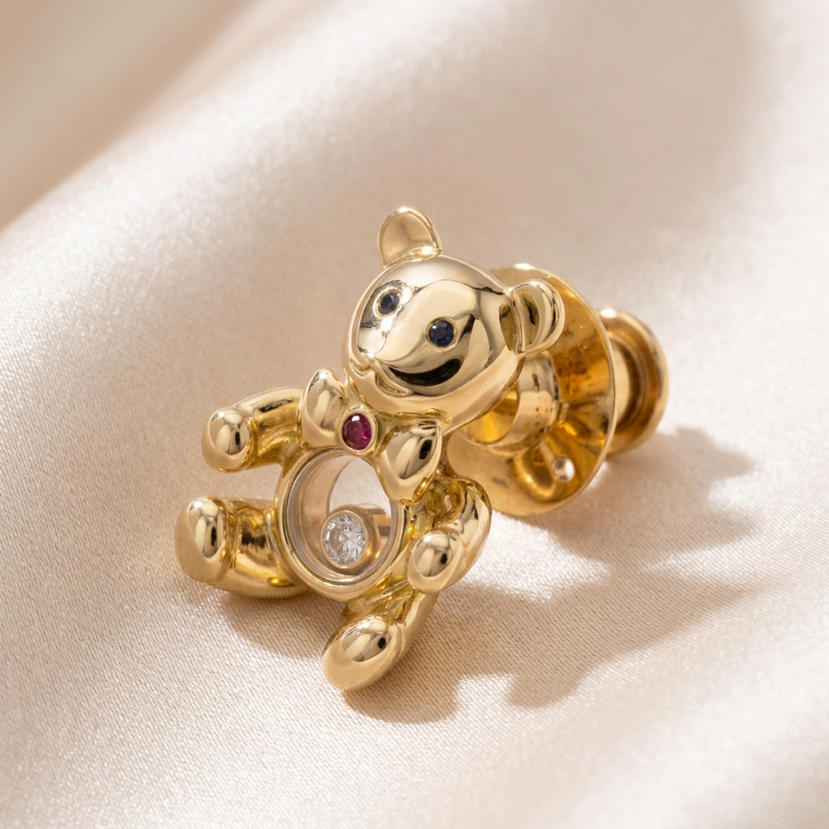 PRE-OWNED Chopard Teddy Bear · Diamond · 18K Yellow Gold