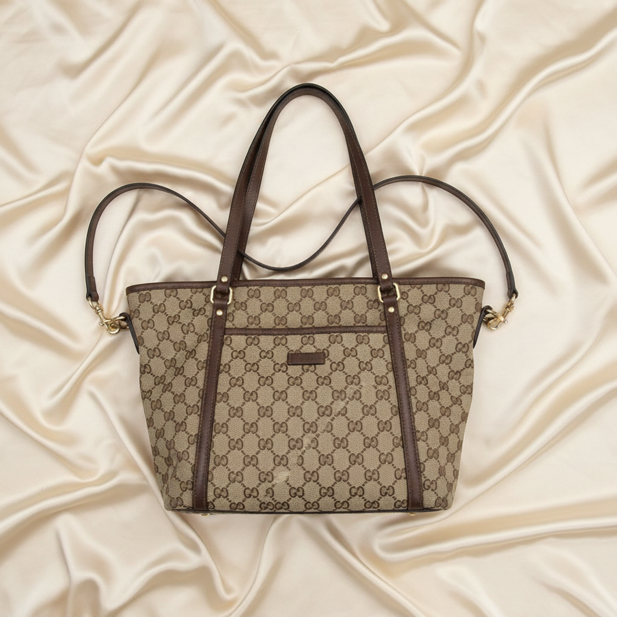 PRE-OWNED Gucci GG Canvas · Tote