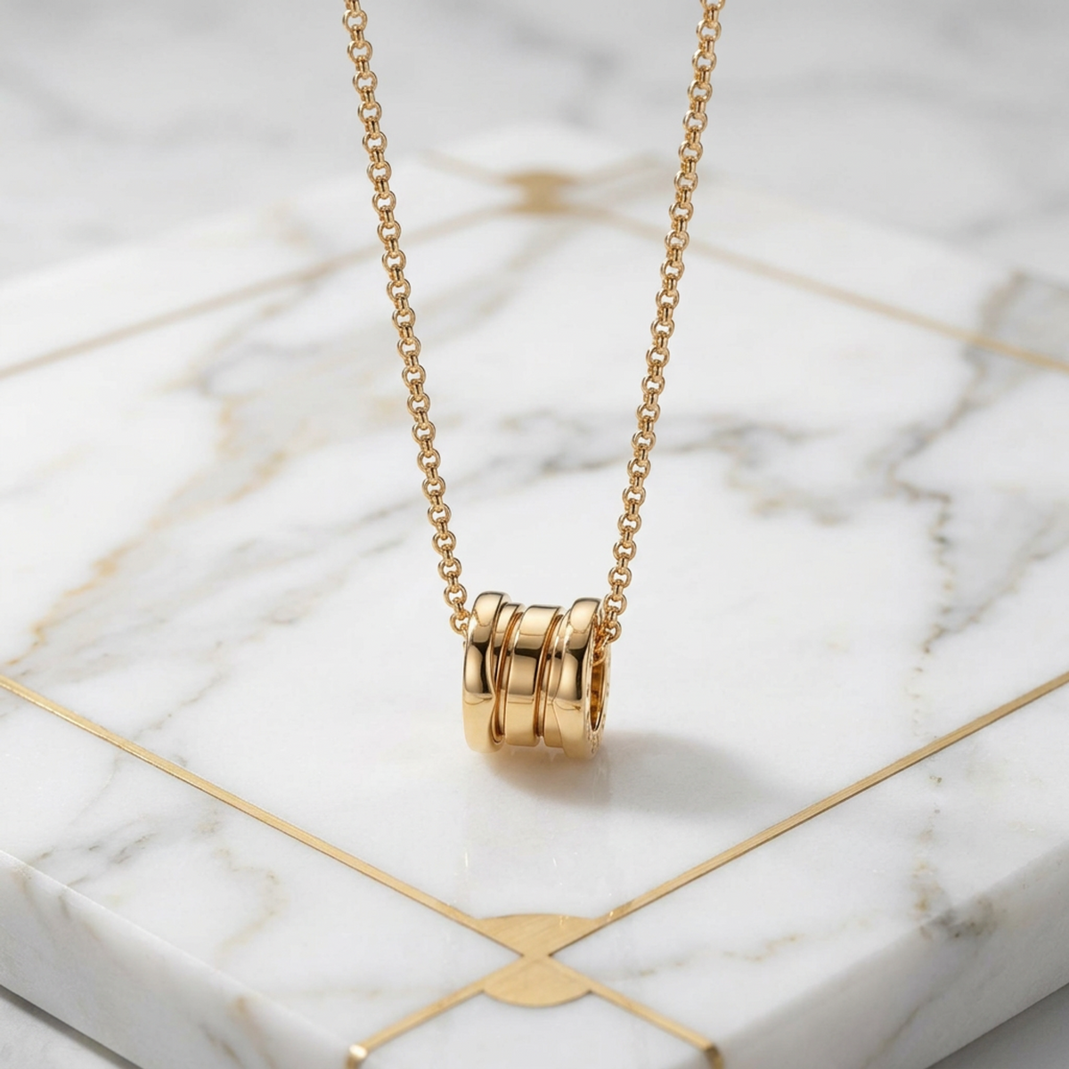 PRE-OWNED Bvlgari B.zero1 · Rose Gold · Pendant