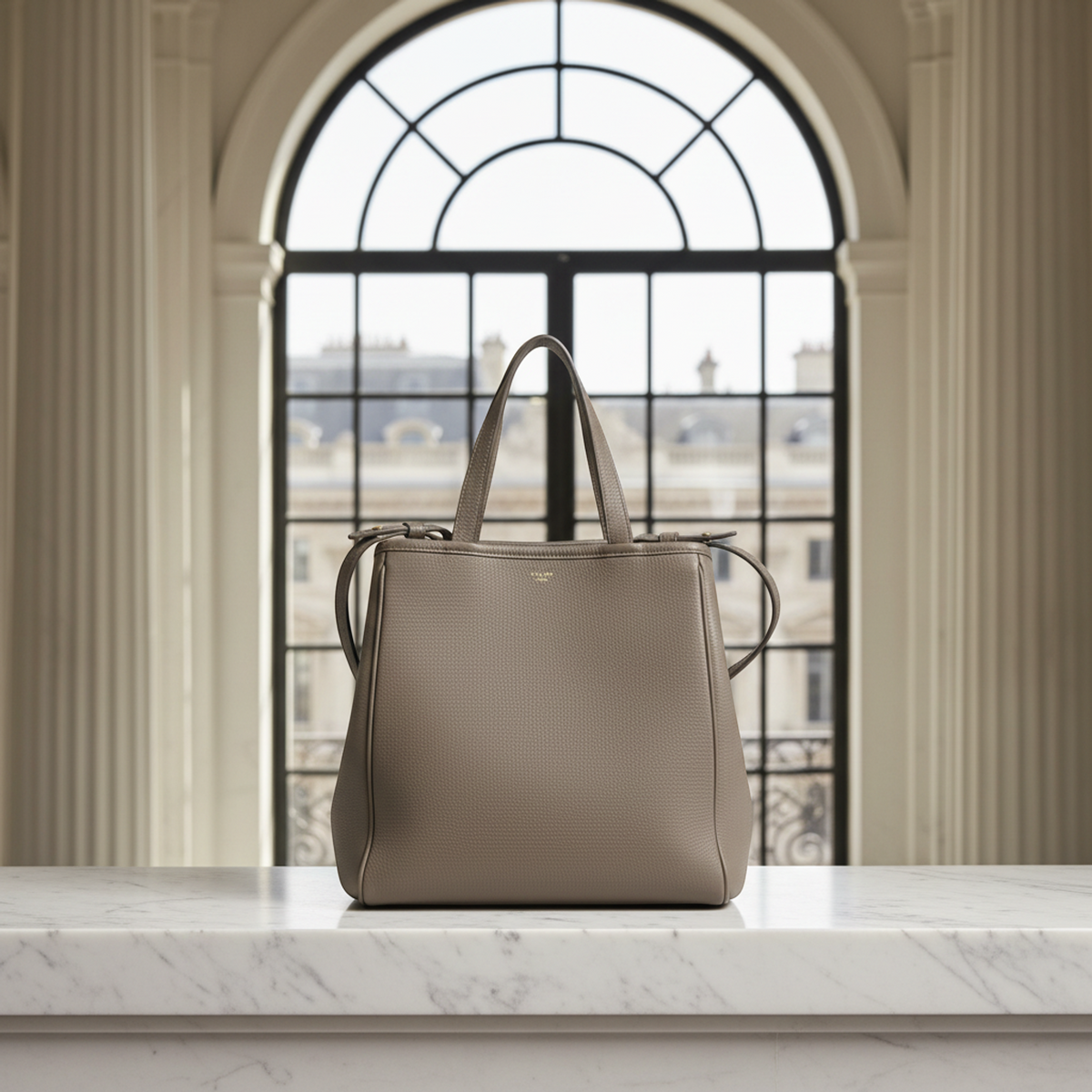 PRE-OWNED Celine Small Fold Cabas · Leather Tote