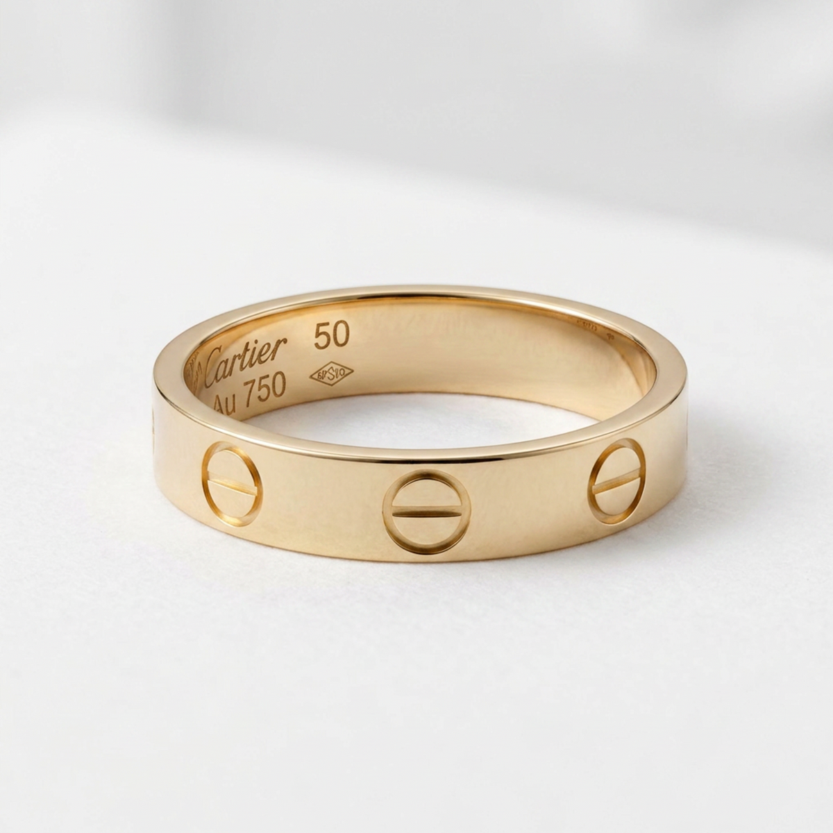 PRE-OWNED Cartier Mini Love · Rose Gold Size 5.5