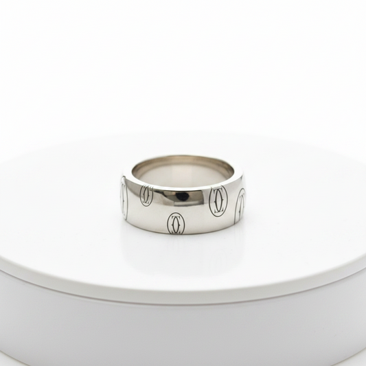 PRE-OWNED Cartier Happy Birthday · 18K White Gold