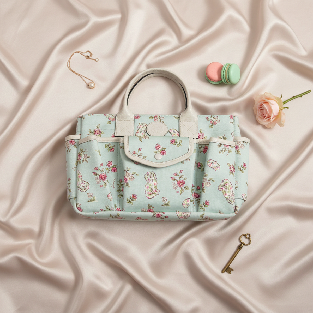 PRE-OWNED Gucci Interlocking G · Children's Canvas Bag