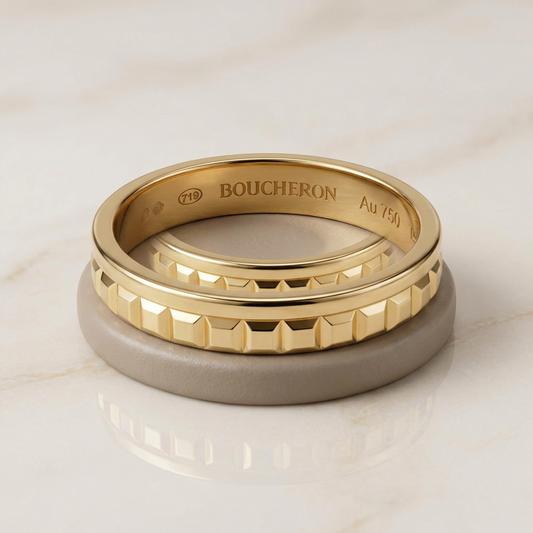 PRE-OWNED Boucheron Quatre Radiant · 18K Yellow Gold