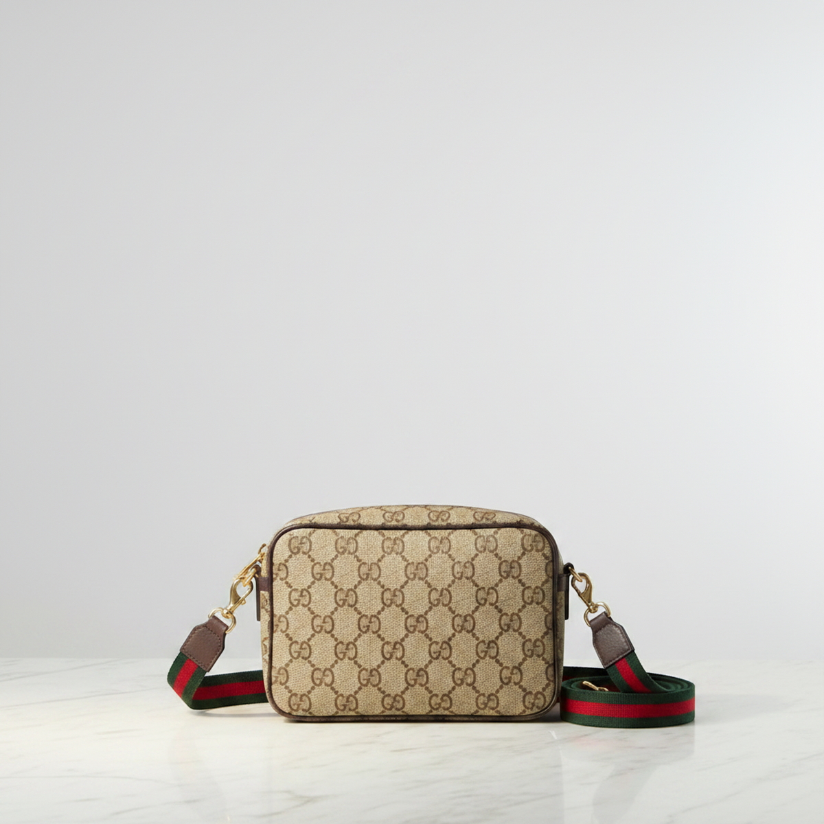 PRE-OWNED Gucci GG Canvas · Sherry Line