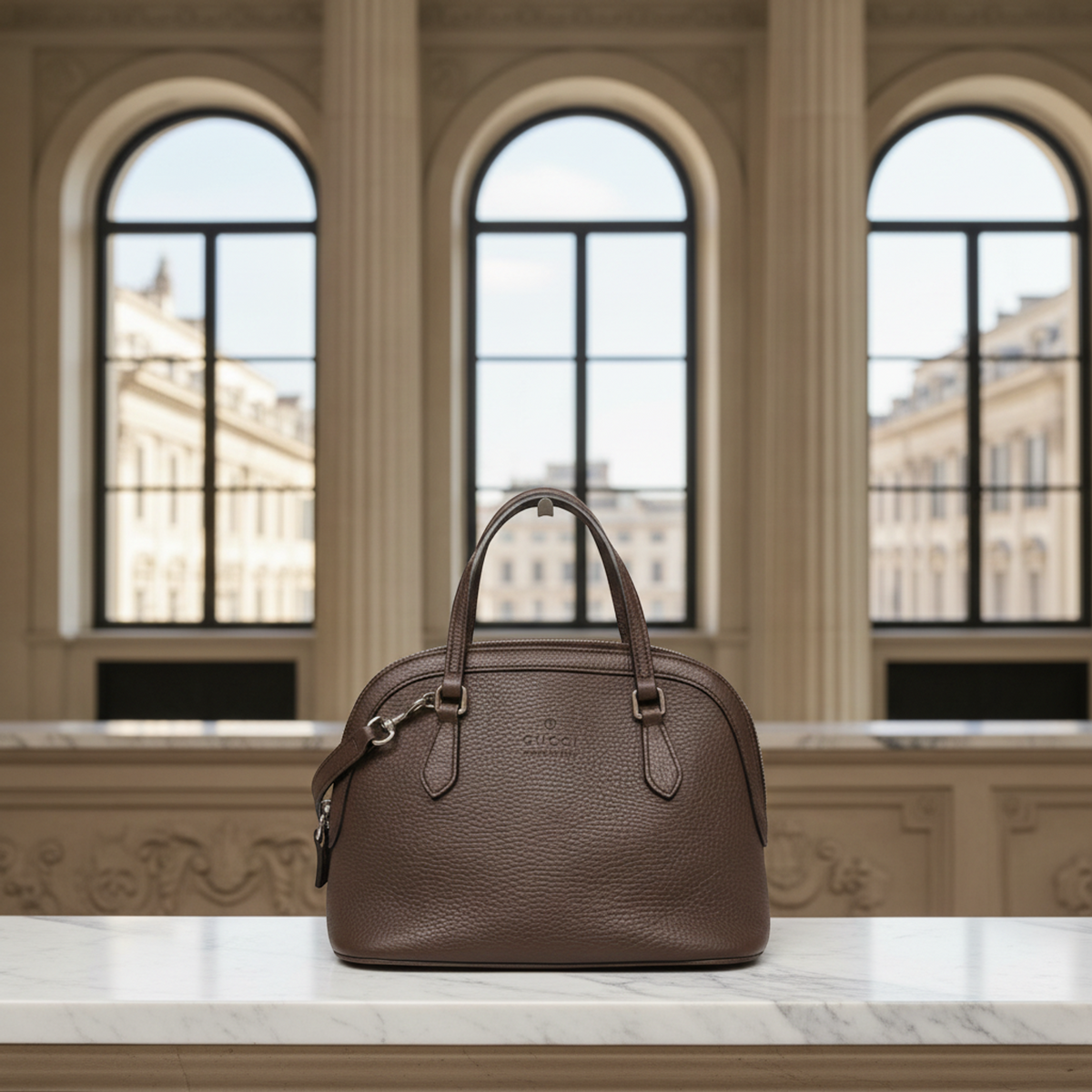 PRE-OWNED Gucci · Leather