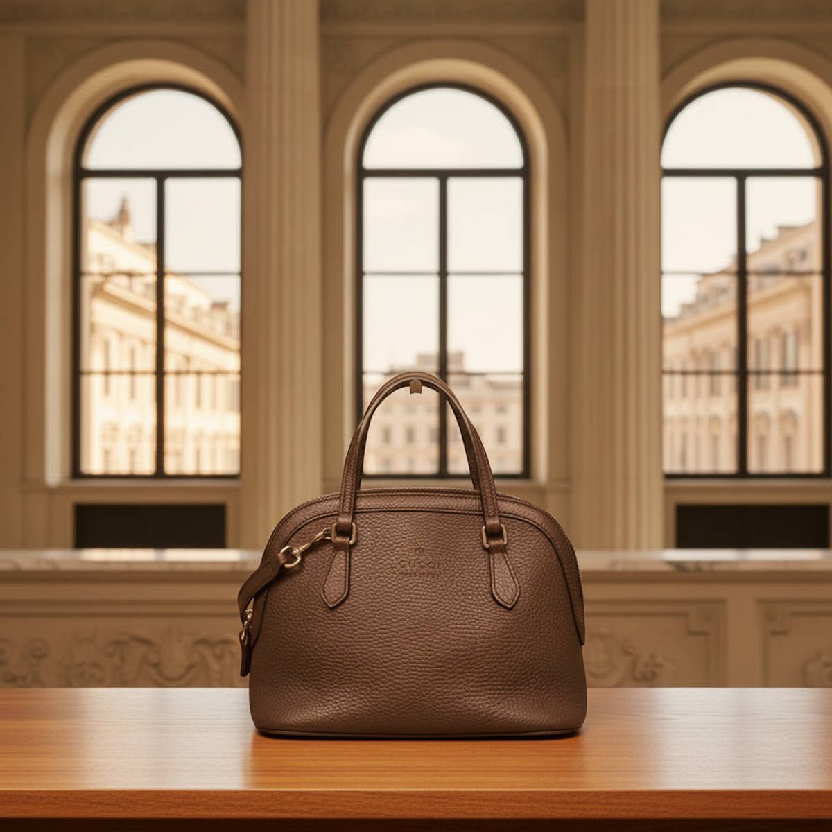 PRE-OWNED Gucci · Leather