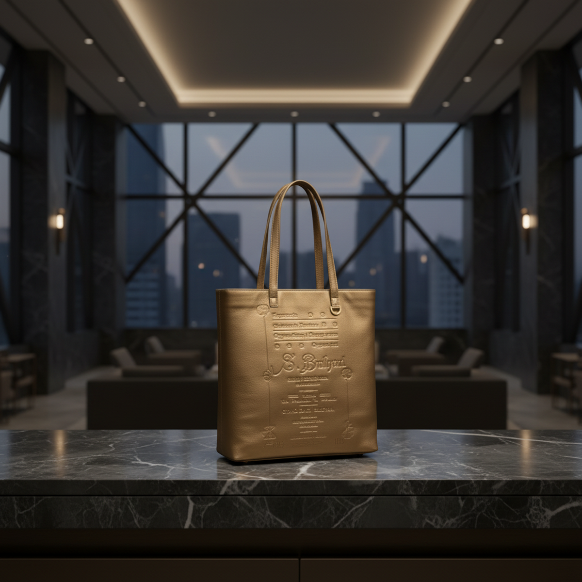 PRE-OWNED Bvlgari Collezione · Leather Tote