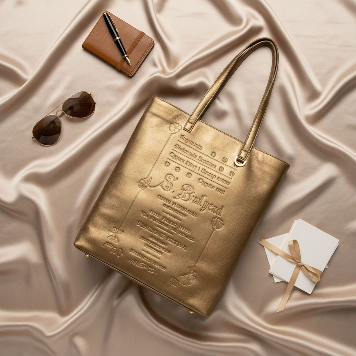 PRE-OWNED Bvlgari Collezione · Leather Tote