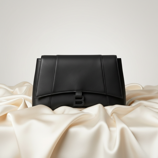 PRE-OWNED Balenciaga Downtown · Leather Shoulder Bag