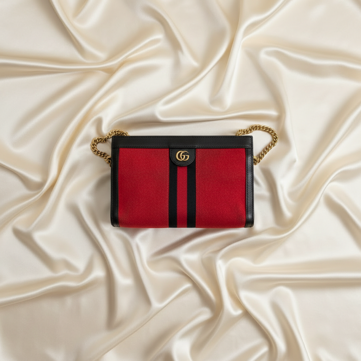 PRE-OWNED Gucci Ophidia · Leather & Suede