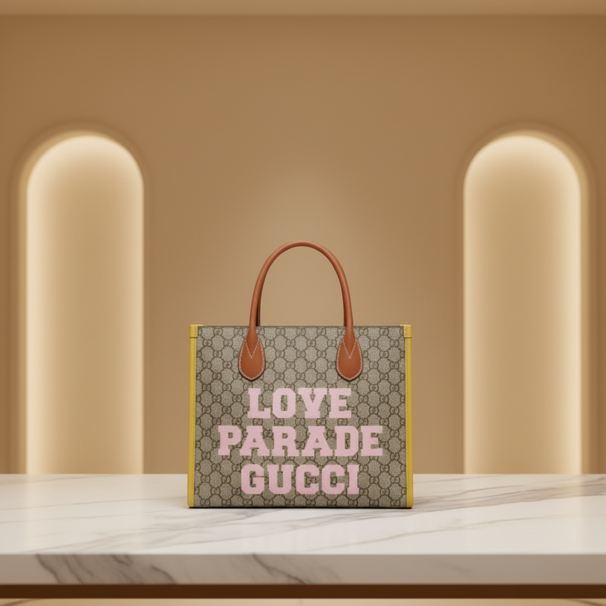 PRE-OWNED Gucci · GG Supreme Canvas · Tote