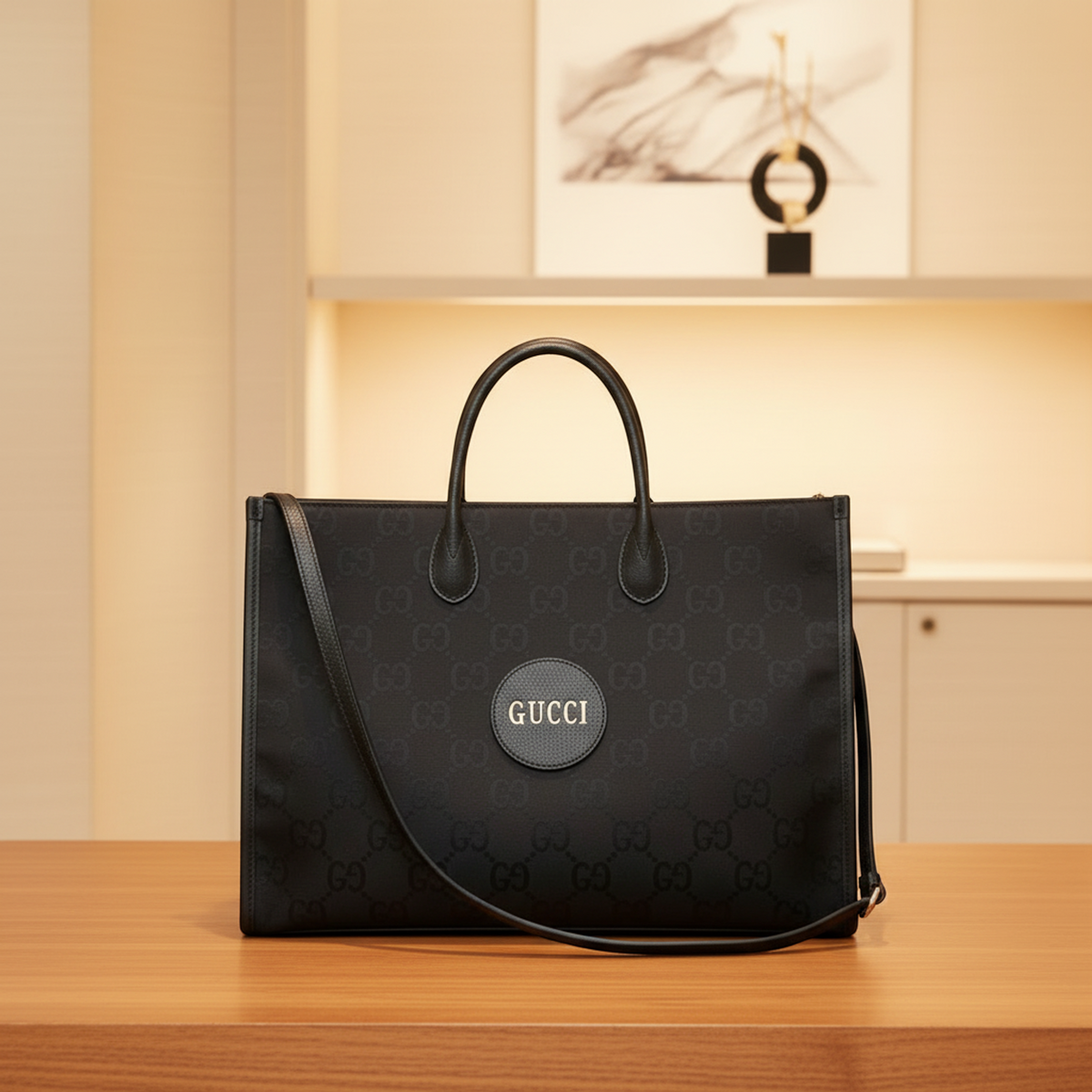 PRE-OWNED Gucci Off The Grid GG · Nylon Canvas