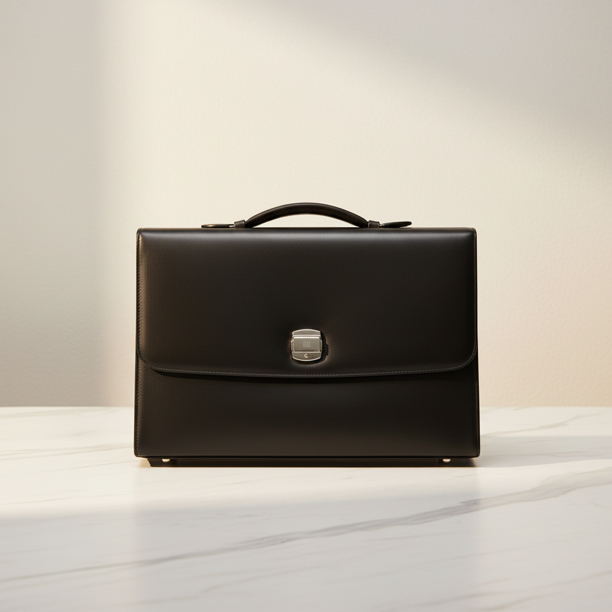PRE-OWNED Dunhill Mulsanne · Leather Briefcase