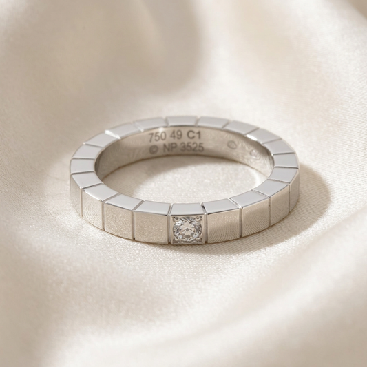 PRE-OWNED Cartier Lanieres · Diamond · 18K White Gold