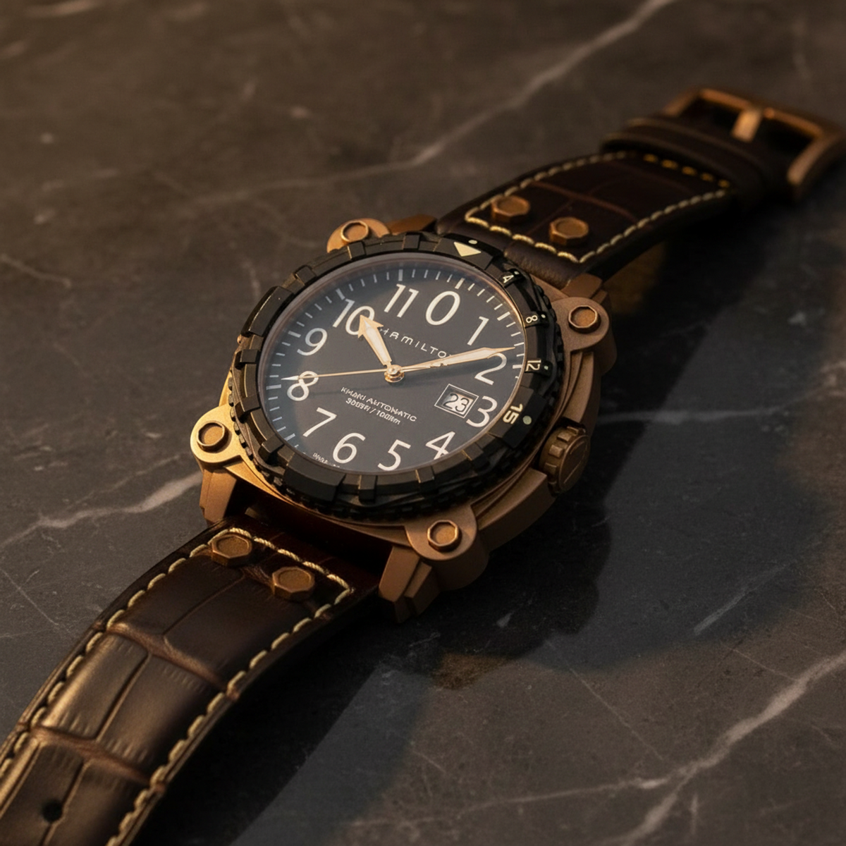 PRE-OWNED Hamilton Khaki Below Zero · Automatic