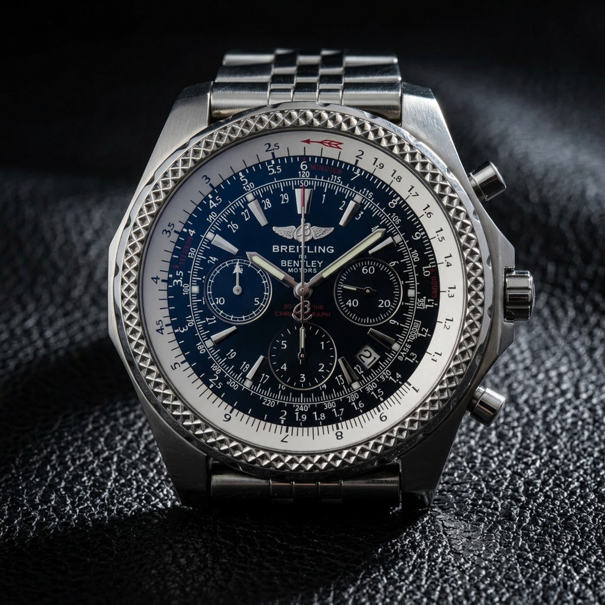 PRE-OWNED Breitling Bentley Motors · Steel · Automatic