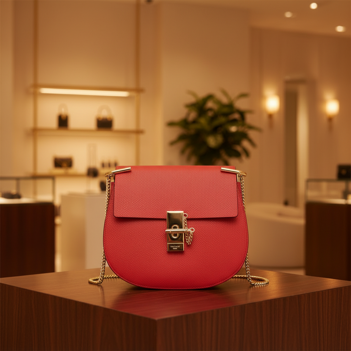 PRE-OWNED Chloé Drew · Leather Shoulder Bag