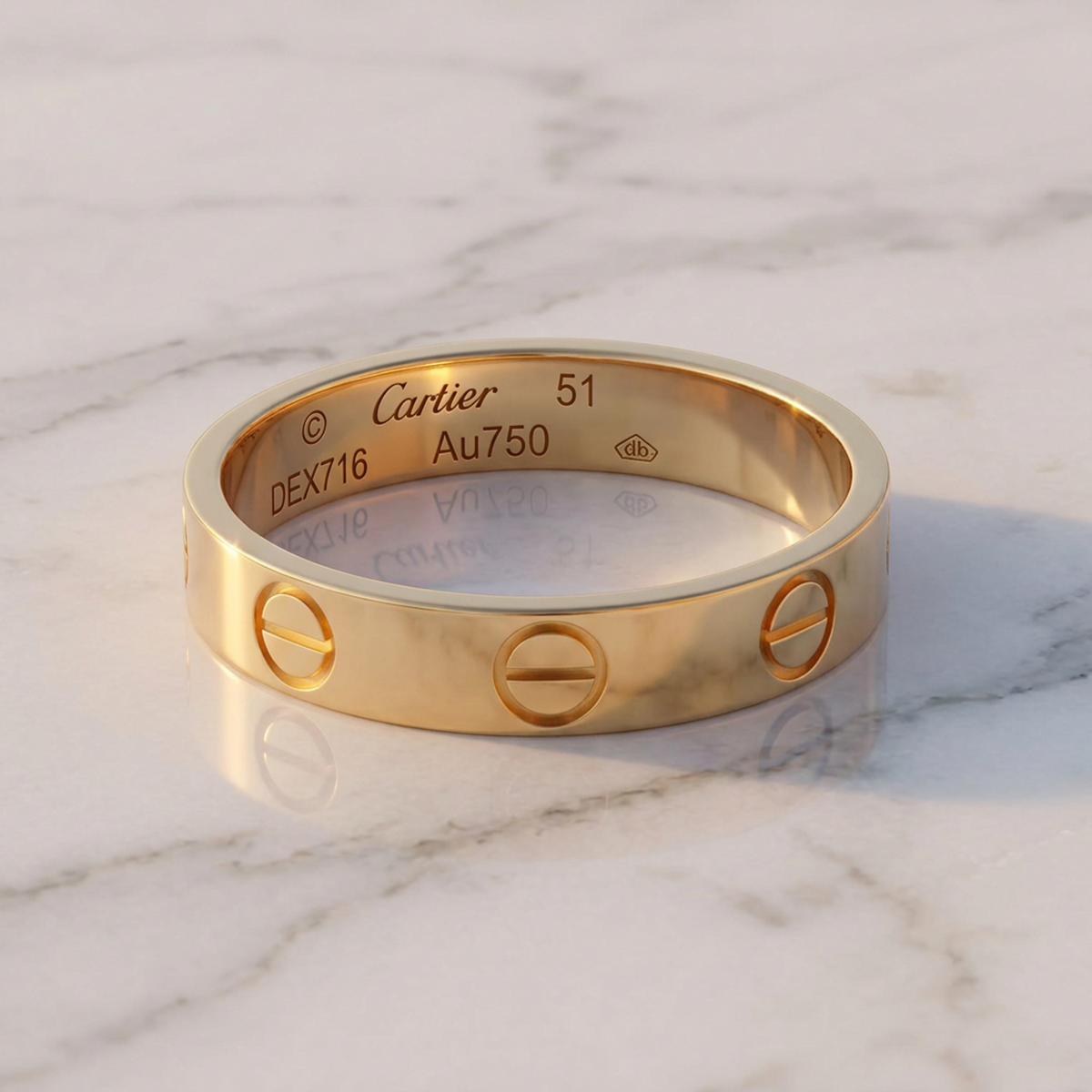 PRE-OWNED Cartier Mini Love · Rose Gold Size 5.75