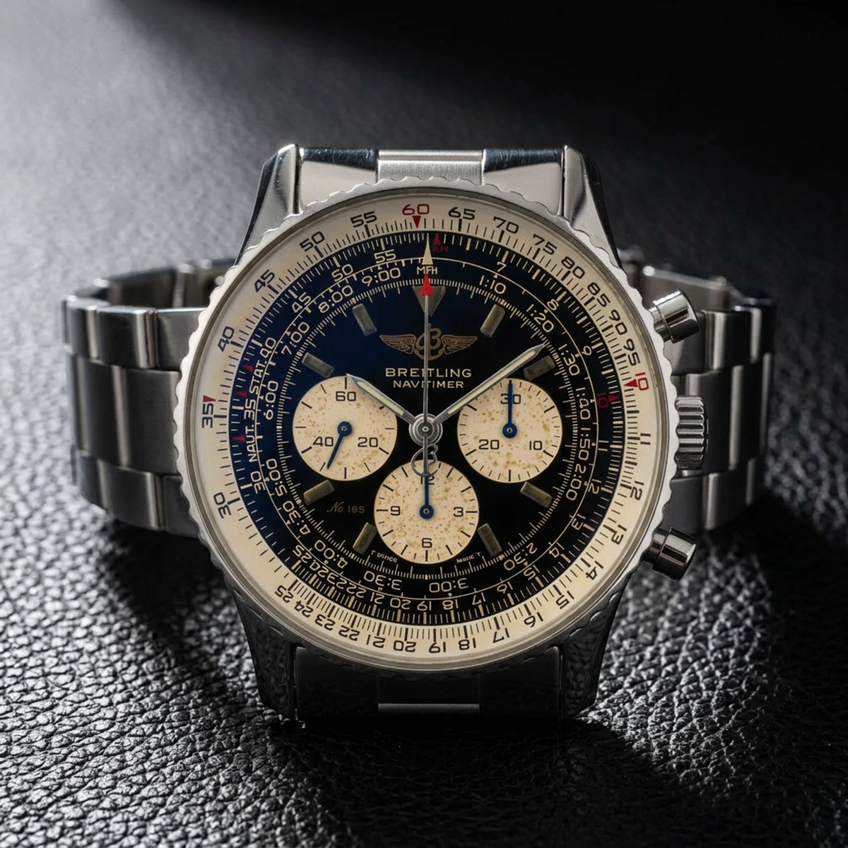 PRE-OWNED Breitling Navitimer · Steel · Manual Wind
