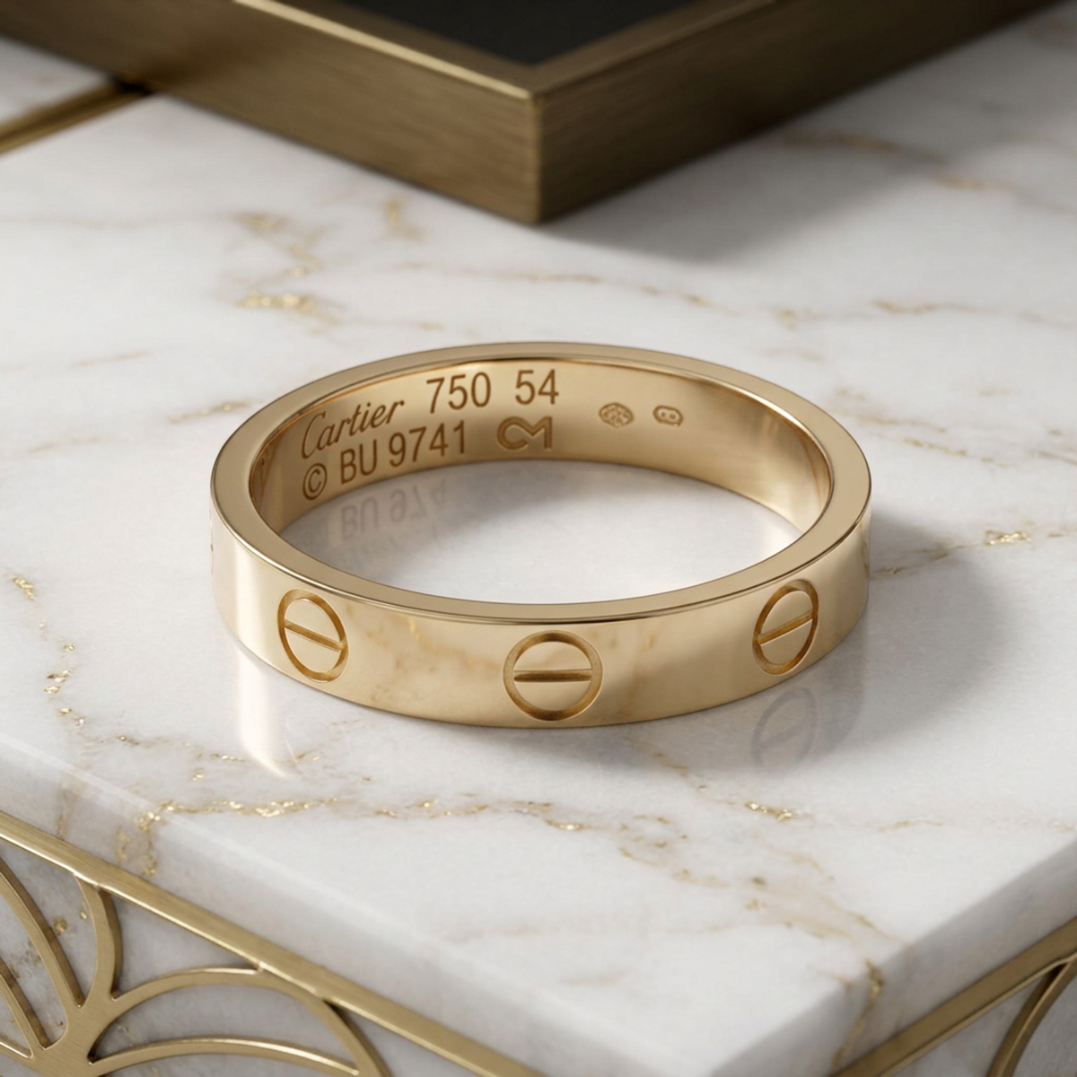 PRE-OWNED Cartier Mini Love · Rose Gold Size 6.75