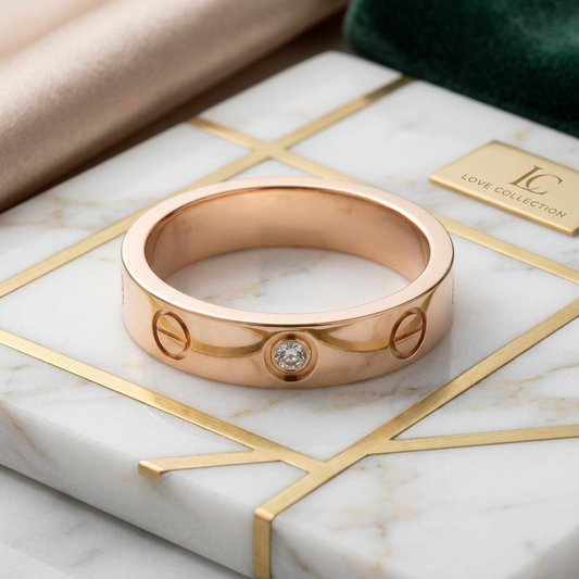 PRE-OWNED Cartier Mini Love · Diamond · Rose Gold