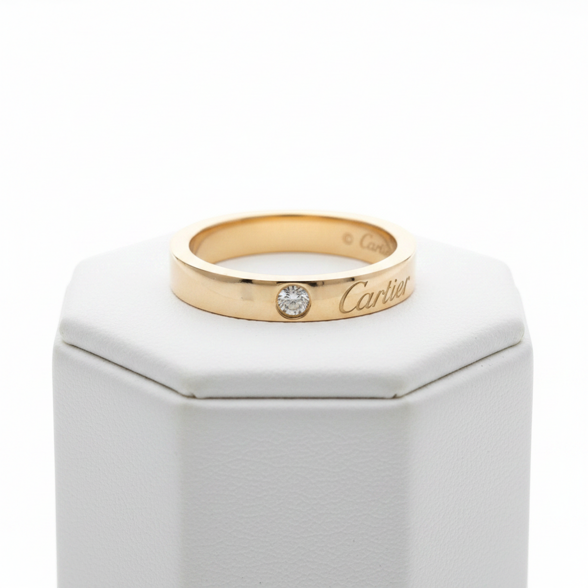 PRE-OWNED Cartier C de Cartier · Diamond · Rose Gold