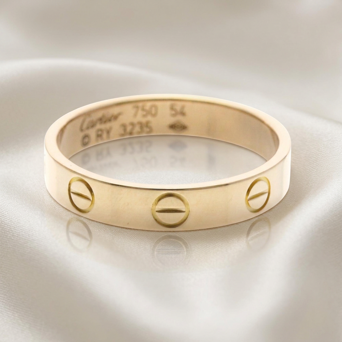 PRE-OWNED Cartier Mini Love · Rose Gold Size 6.75