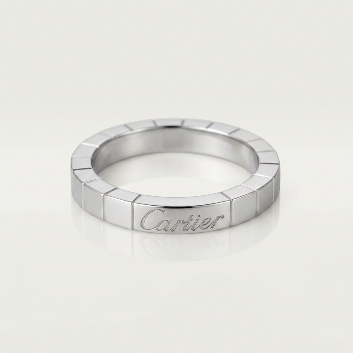 PRE-OWNED Cartier Lanieres · 18K White Gold