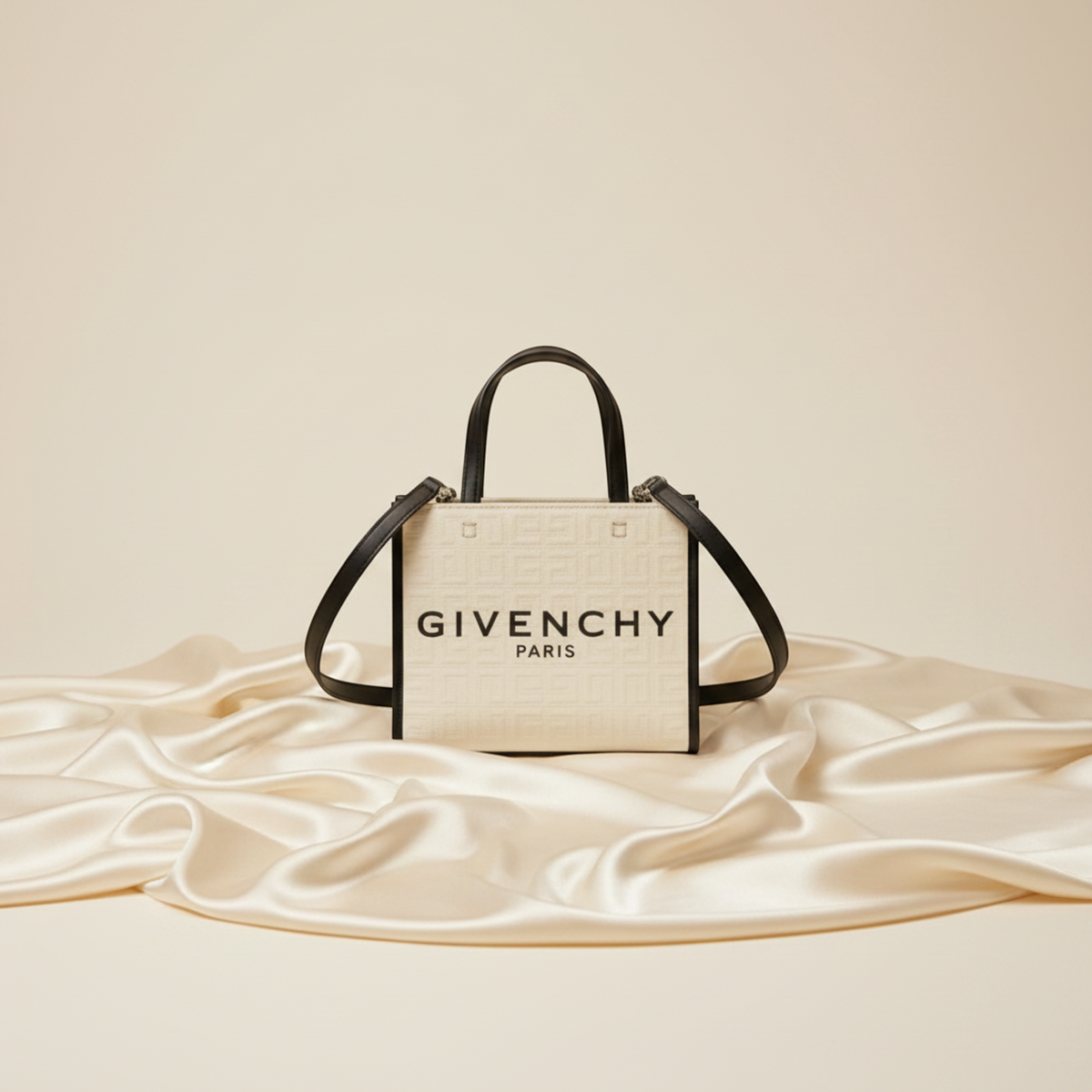 PRE-OWNED Givenchy G Tote Mini · Canvas