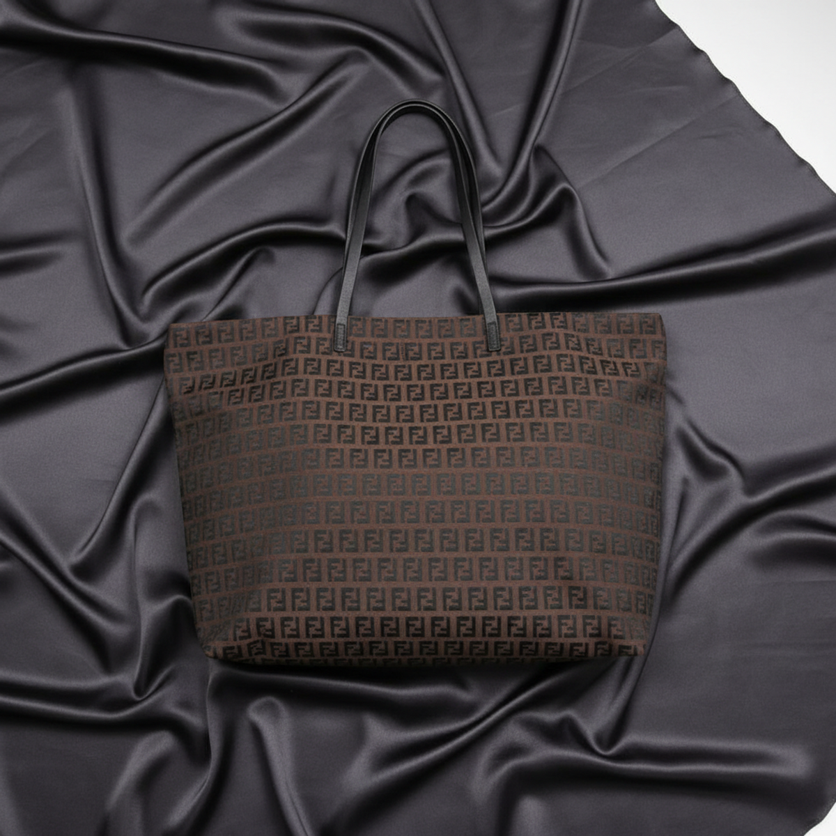 PRE-OWNED Fendi Zucchino · Canvas Tote