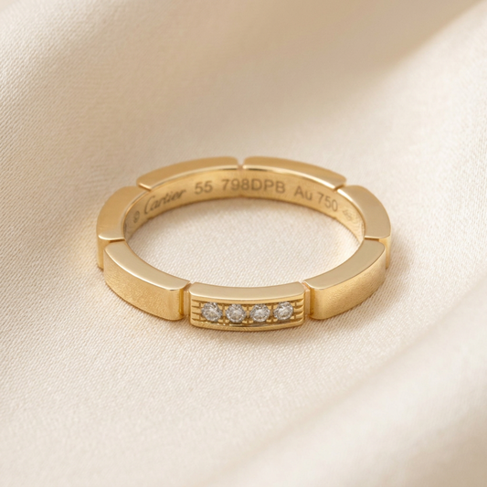 PRE-OWNED Cartier Maillon Panthère · Diamond · Rose Gold