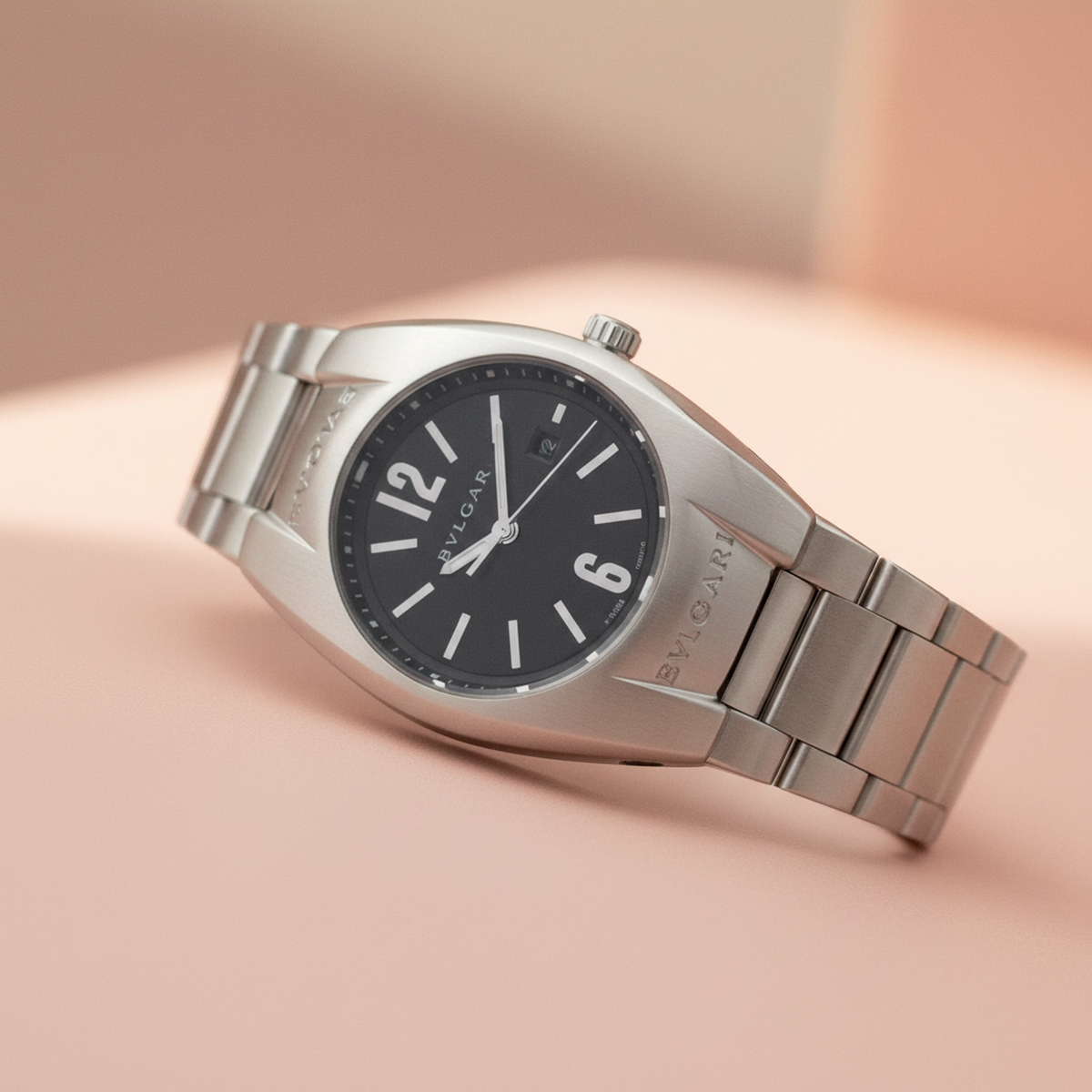PRE-OWNED Bvlgari Ergon · Steel · Quartz