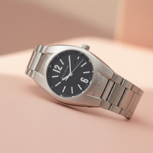 PRE-OWNED Bvlgari Ergon · Steel · Quartz