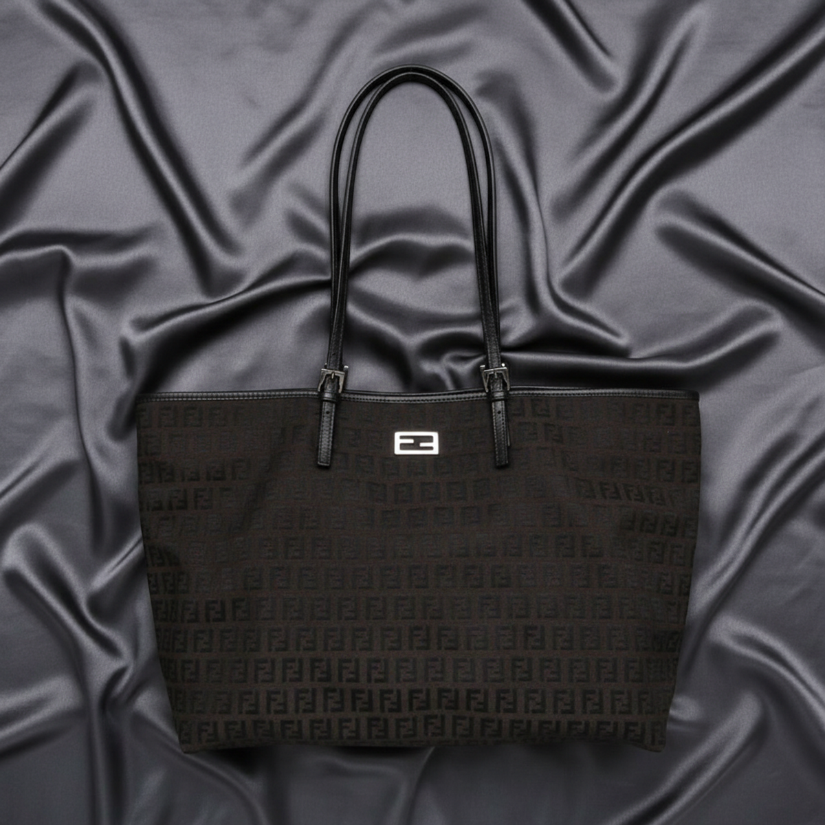 PRE-OWNED Fendi Zucchino · Canvas Tote